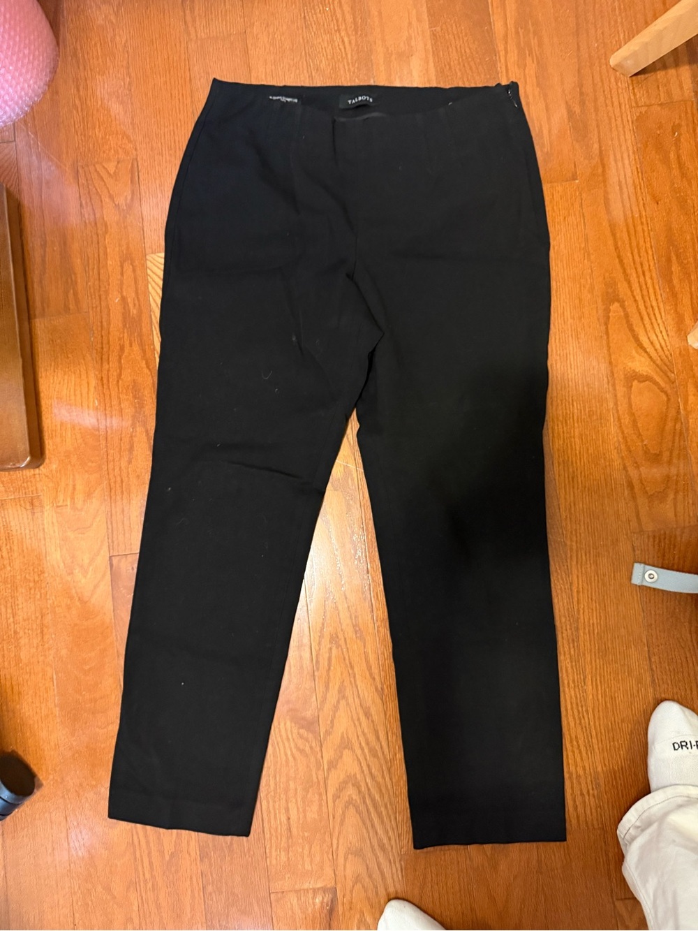 Talbots Black Cropped Ankle Pants